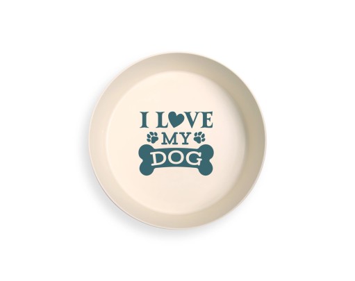 I Love My Dog - Dog Bowl