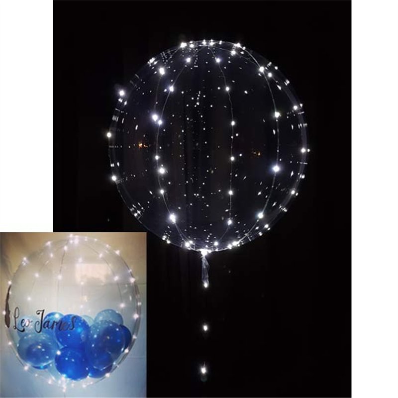 5M WHITE LED BALLOON LIGHTS