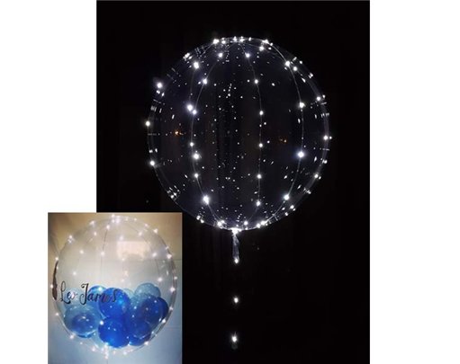 5M WHITE LED BALLOON LIGHTS