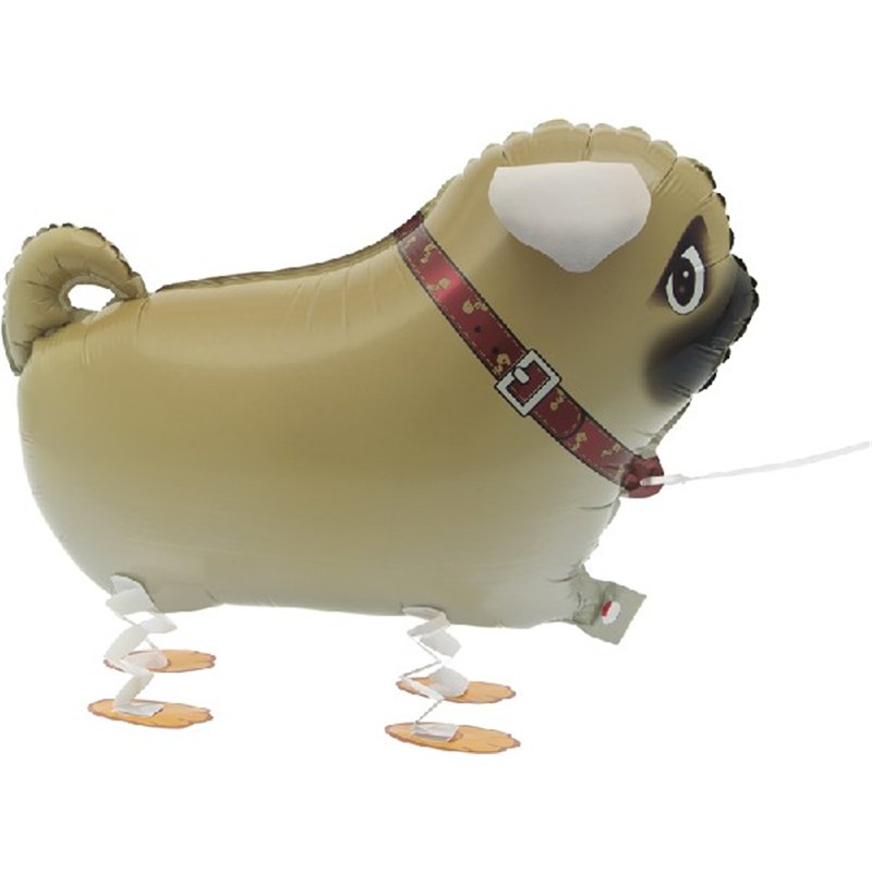 PUG WALKING BALLOON