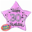 22IN 30TH PINK FOIL BALLOON