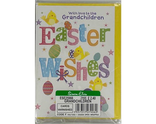 C35 GRANDCHILDREN JUVENILE ELVIN EASTER 6S