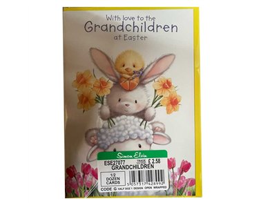 C50 GRANDCHILDREN CUTE ELVIN EASTER  6S