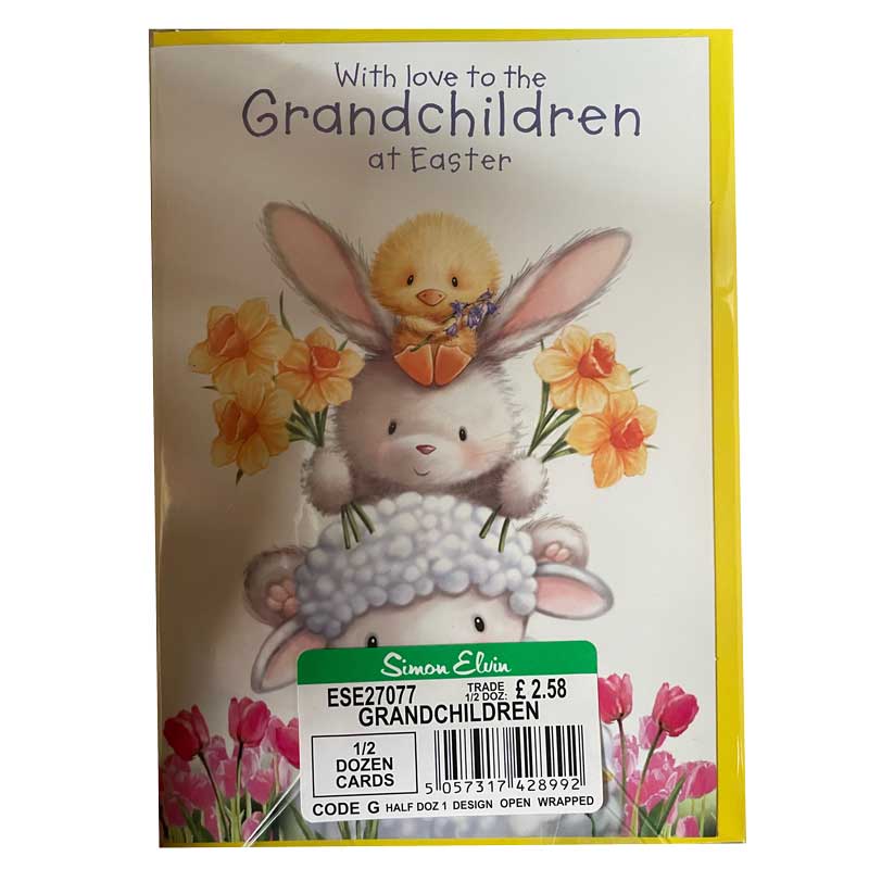 C50 GRANDCHILDREN CUTE ELVIN EASTER  6S