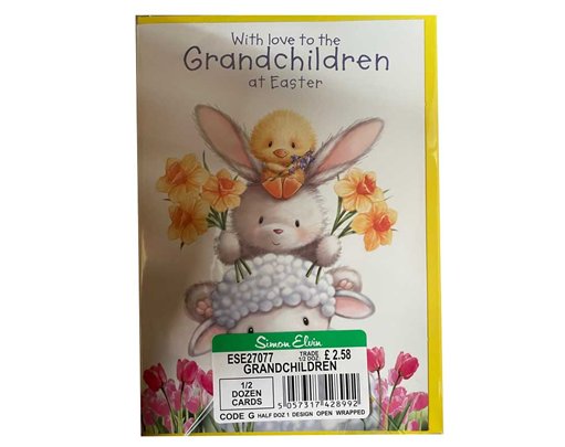 C50 GRANDCHILDREN CUTE ELVIN EASTER  6S