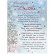 BROTHER GRAVESIDE CARD  6S