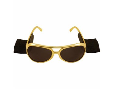 GLASSES WITH SIDEBURNS