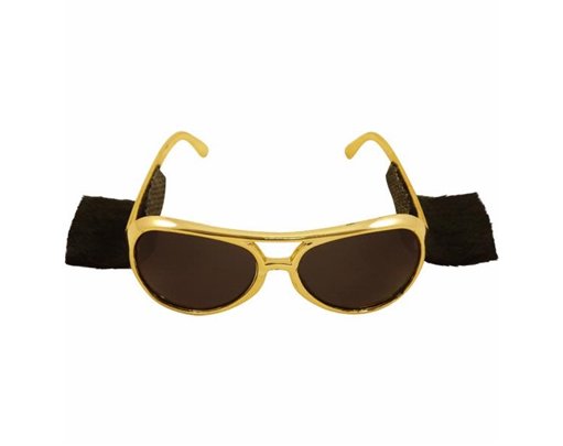 GLASSES WITH SIDEBURNS