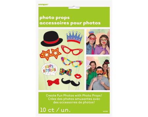 CONFETTI BIRTHDAY PHOTO PROP