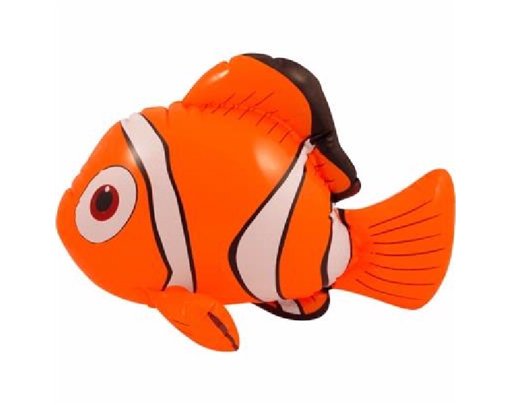 43CM INFLATABLE CLOWN FISH
