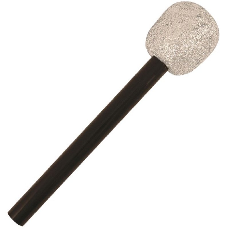 26CM SILVER MICROPHONE