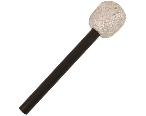 26CM SILVER MICROPHONE