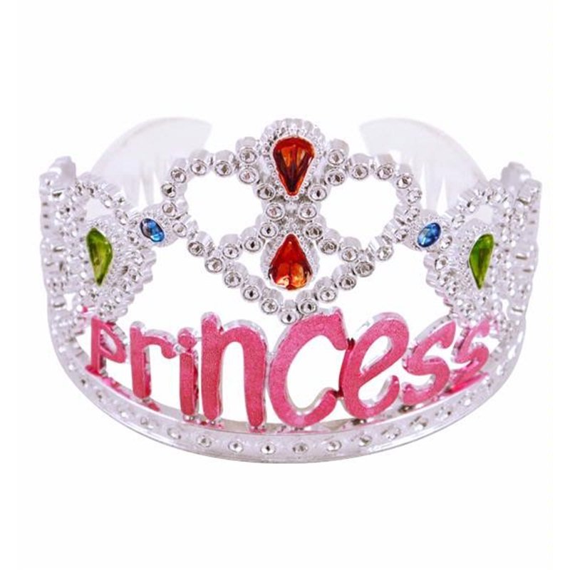 SILVER TIARA PINK PRINCESS   12S