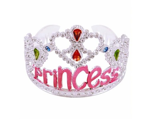 SILVER TIARA PINK PRINCESS   12S