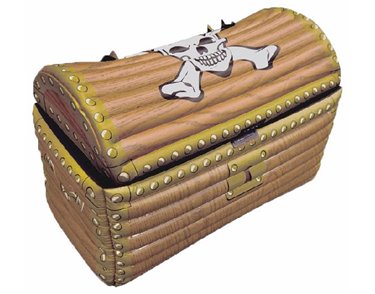 INFLATABLE TREASURE CHEST