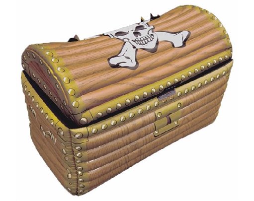 INFLATABLE TREASURE CHEST
