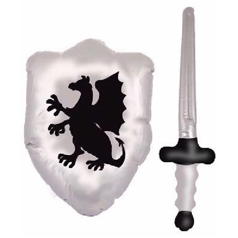 INFLATABLE SWORD AND SHIELD SET