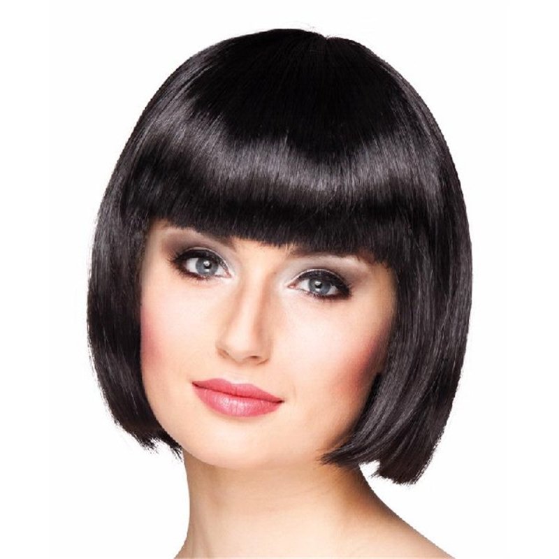 BLACK CABERET WIG
