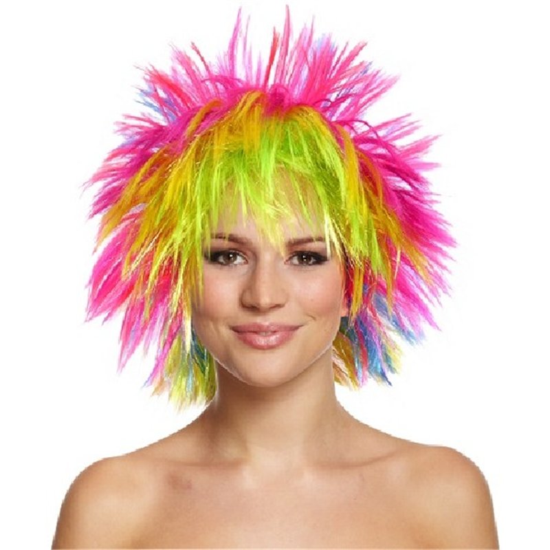 130G RAINBOW PUNK WIG