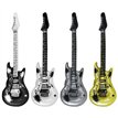 106CM 4ASST INFLATABLE ROCK N ROLL GUITAR