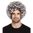 GREY AFRO WIG