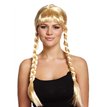 LONG BLONDE WIG WITH PLAITS