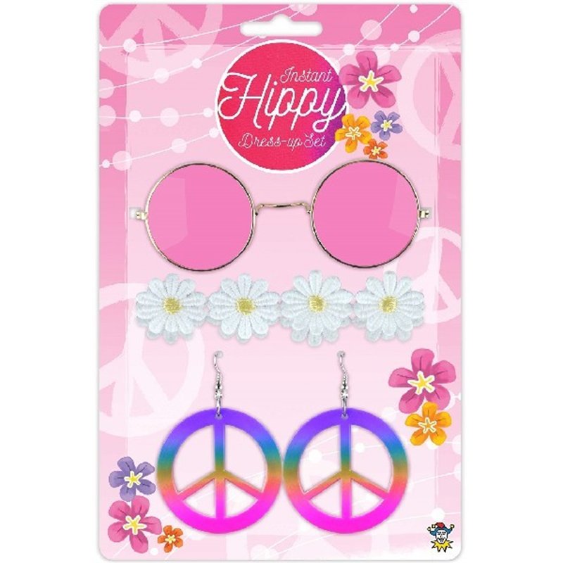 4PC ADULT HIPPIE SET