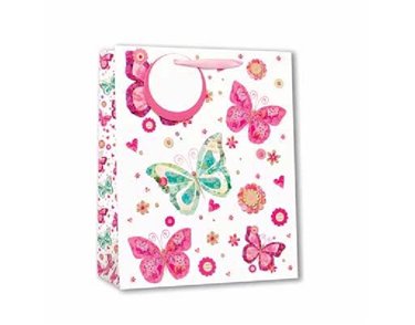 BUTTERFLIES MEDIUM G/BAG  6S