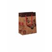 14.5X11.5X6CM BROWN PAPER BUTTERFLY G/BAG  12