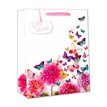 PINK BUTTERFLIES MEDIUM G/BAG  6S