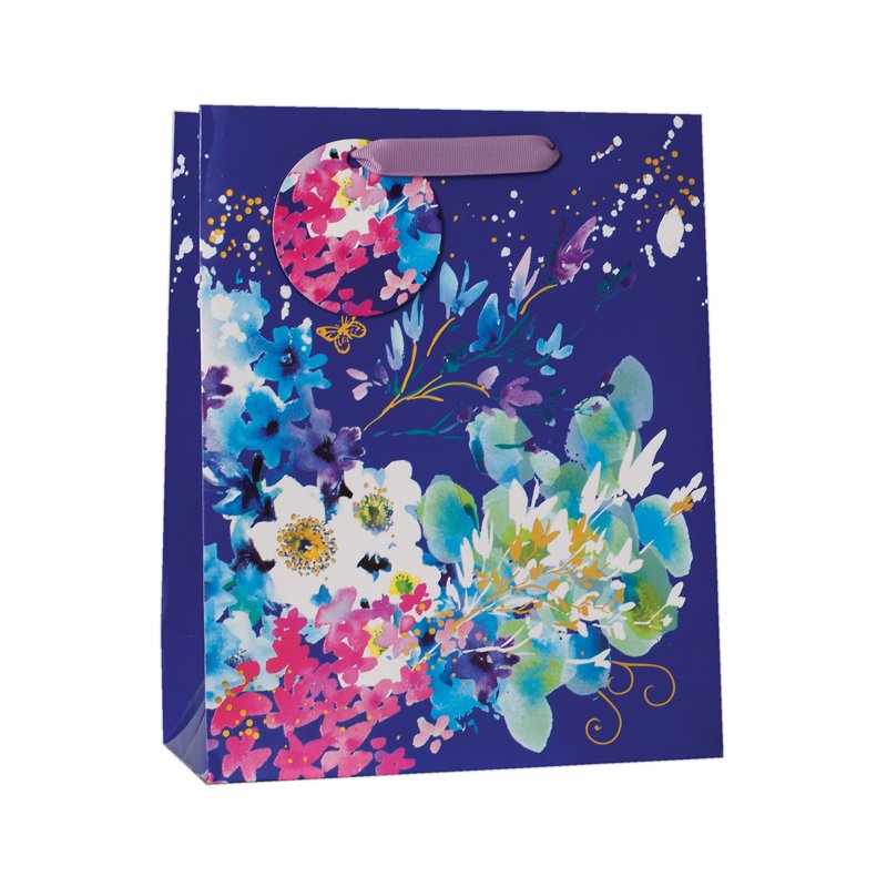 PINK BUTTERFLIES SMALL G/BAG  6S