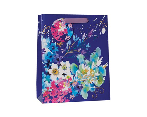 PINK BUTTERFLIES SMALL G/BAG  6S