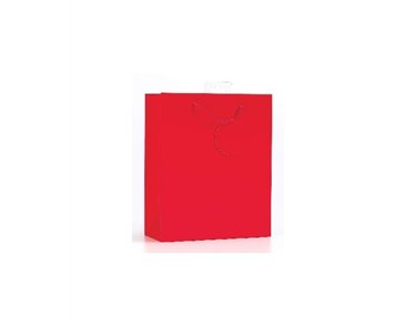 PLAIN RED SMALL G/BAG  6S