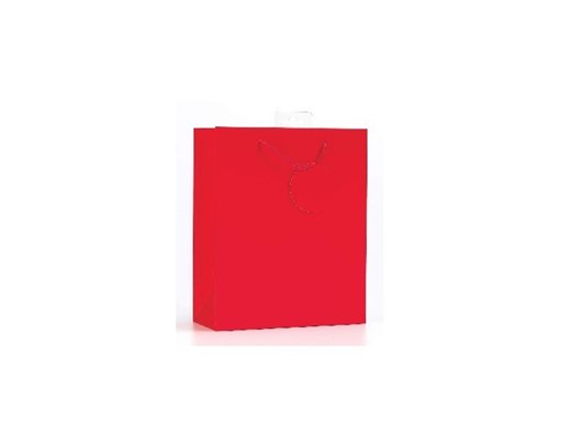 PLAIN RED SMALL G/BAG  6S
