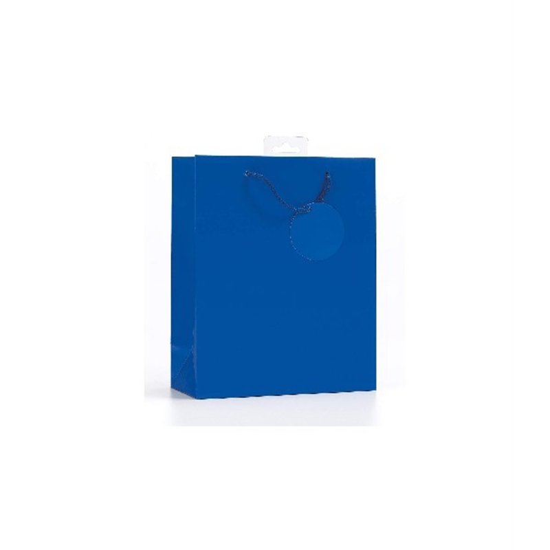 PLAIN BLUE SMALL G/BAG  6S