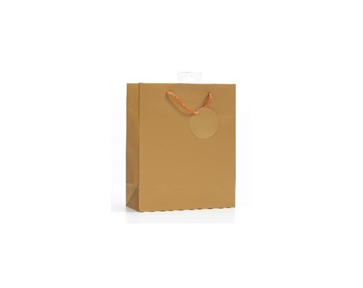 PLAIN GOLD SMALL G/BAG  6S