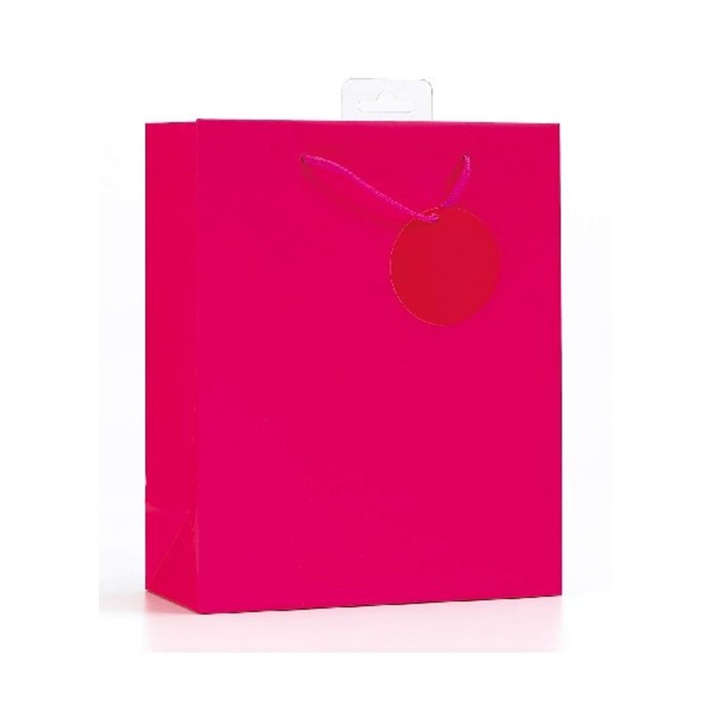 PLAIN CERISE MEDIUM G/BAG  6S