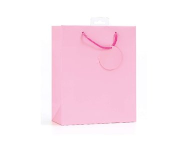 PLAIN PINK MEDIUM G/BAG  6S