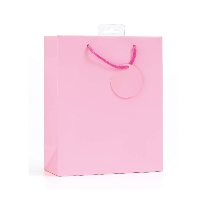 PLAIN PINK MEDIUM G/BAG  6S