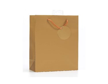 PLAIN GOLD MEDIUM G/BAG  6S