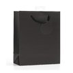 PLAIN BLACK LARGE G/BAG  6S