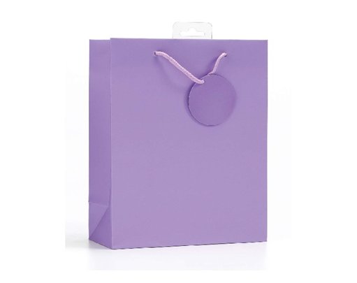 PLAIN LILAC LARGE G/BAG  6S