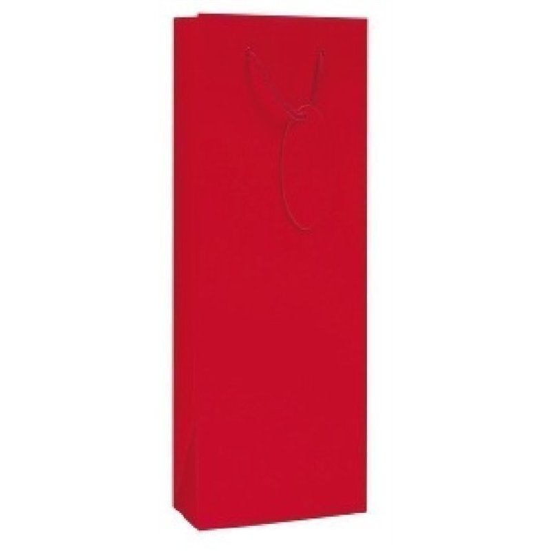 PLAIN RED BOTTLE G/BAG  6S