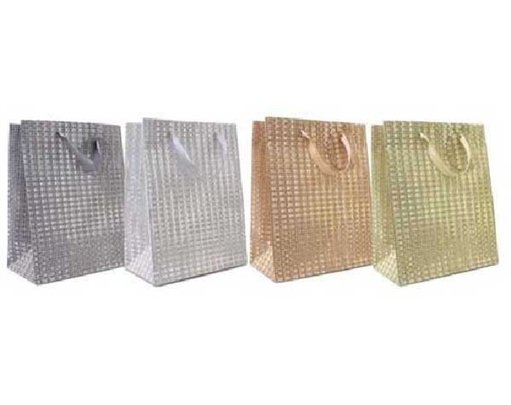 4ASST GLITTER SMALL G/BAG  12S
