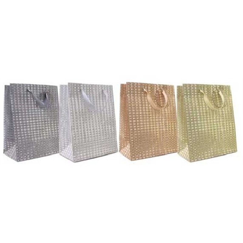 4ASST GLITTER LARGE G/BAG  12S