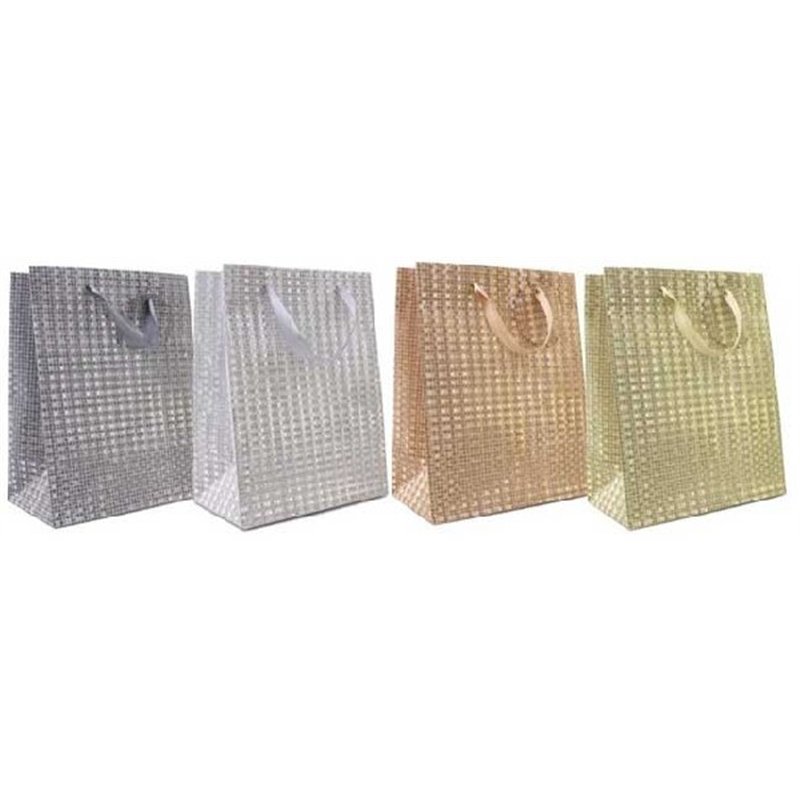 4ASST GLITTER EXTRA LARGE G/BAG  12S