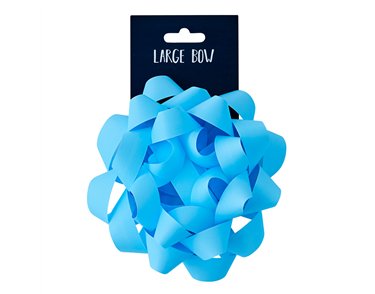 LIGHT BLUE LARGE BOW