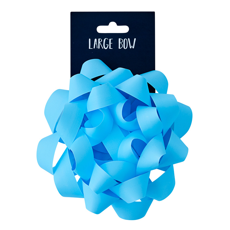 LIGHT BLUE LARGE BOW