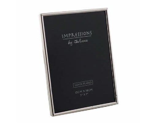 SILVER OBLONG THIN EDGE 5x7in FRAME