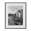MATT BLACK METAL 6x8in PHOTO FRAME